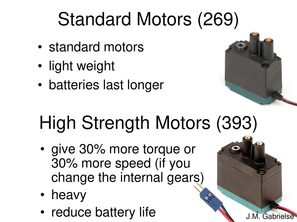 VEX Motors Servos J.M. Gabrielse. ppt download